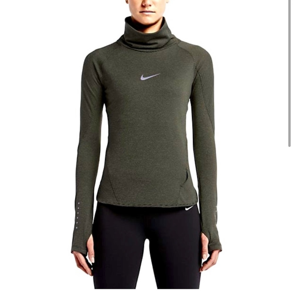 NIKE LONG SLEEVED RUNNING SHIRT